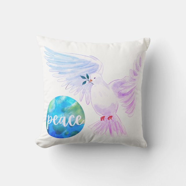 Peace on Earth  Cushion (Front)