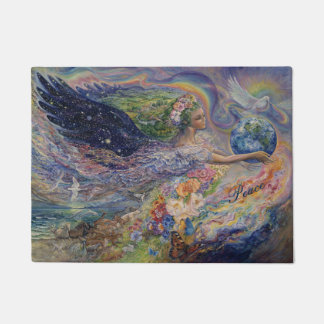 Peace on Earth Door Mat