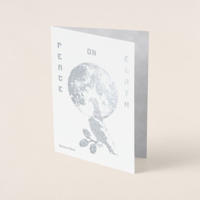 Peace on Earth: Dove Card (Front)