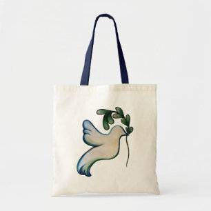 Peace on Earth Dove of Hope Tote Bag