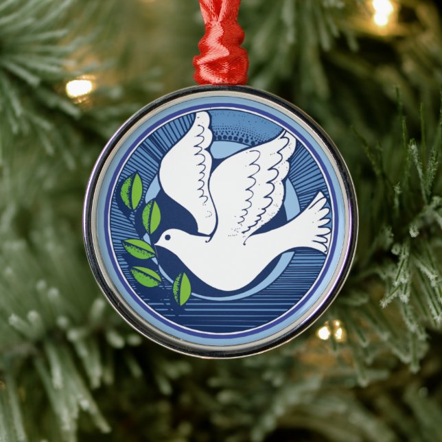 Peace on Earth Dove Ornament (Tree)