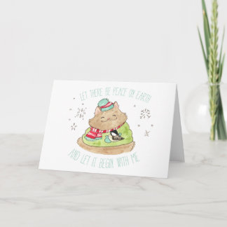 Peace on Earth Greeting Card