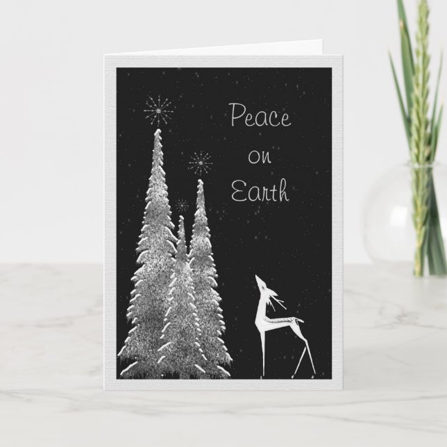 Peace on Earth Holiday Card (Front)