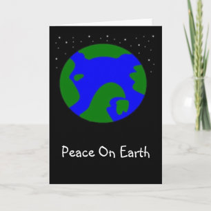 PEACE ON EARTH HOLIDAY CARD
