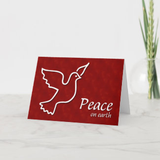 Peace On Earth Holiday Card