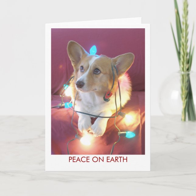 Peace on Earth Holiday Card (Front)