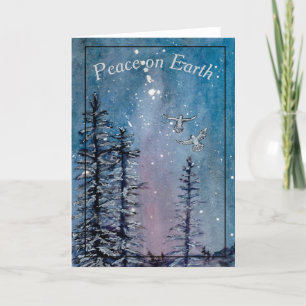 Peace on Earth Holiday Card
