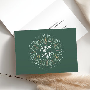 Peace on Earth Holiday Card