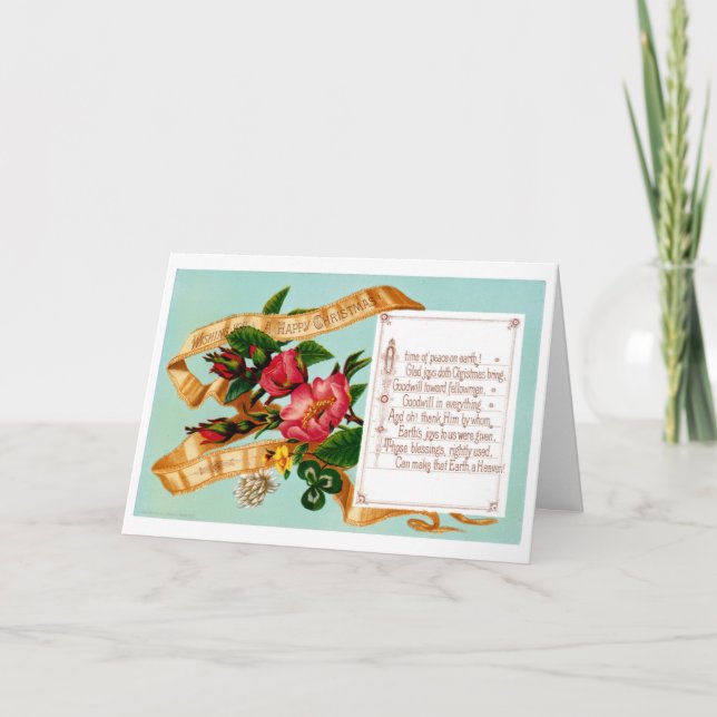 Peace on Earth Holiday Card (Front)