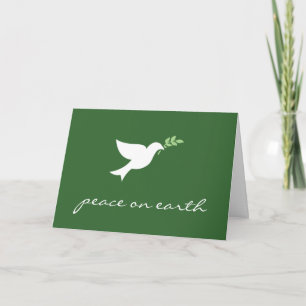 Peace on Earth Holiday Card