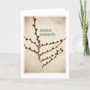 peace on earth holiday card