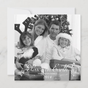 Peace on Earth Holiday Card