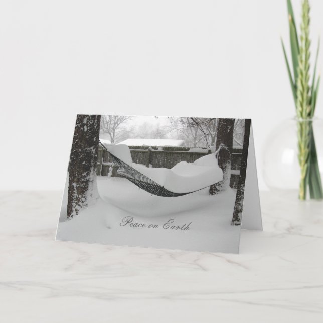 Peace on Earth Holiday Card (Front)