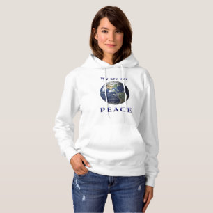 Peace on earth hoodie