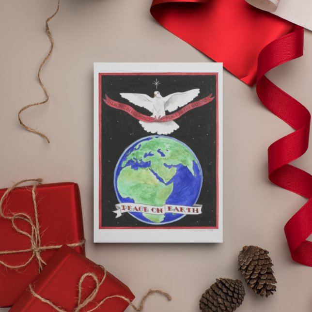 Peace on Earth Inspirational Postcard (Creator Uploaded)