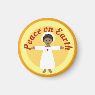 Peace on Earth Jesus  Magnet