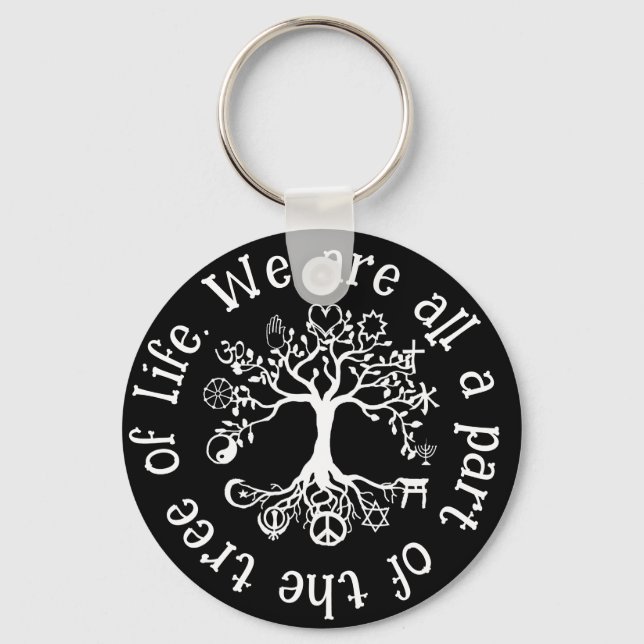 Peace on Earth Key Ring (Front)