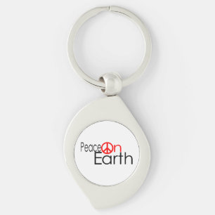 Peace on Earth Key Ring