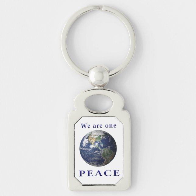 Peace on earth key ring (Front)