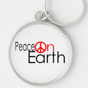 Peace on Earth Key Ring