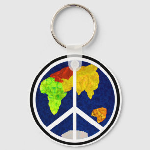 Peace on Earth Keychain