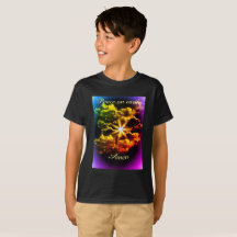 Peace on earth kids t-shirt