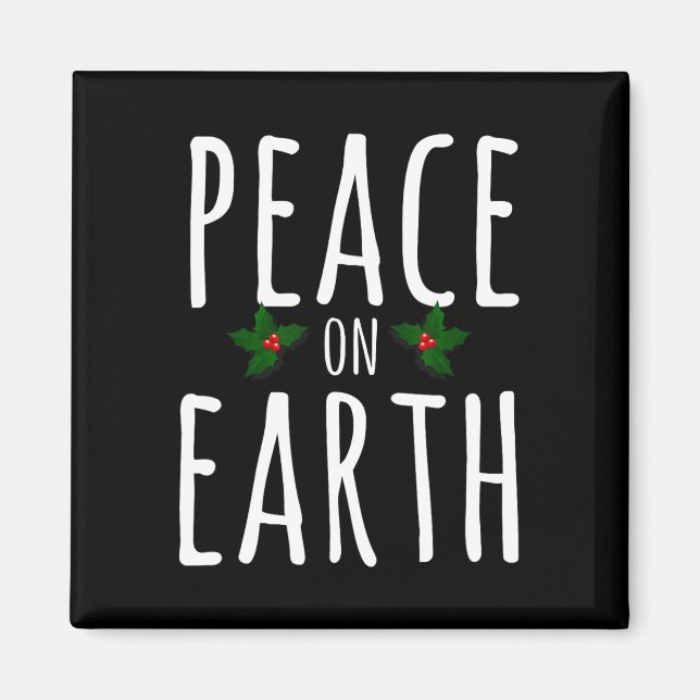 Peace On Earth  Magnet (Front)