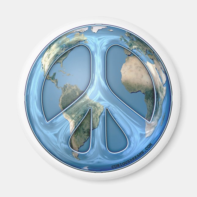 Peace On Earth Magnet (Front)