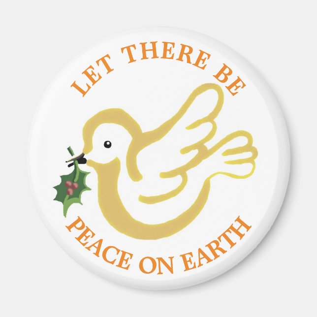 Peace on Earth Magnet (Front)