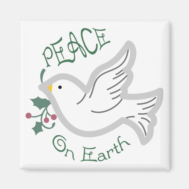 Peace on Earth Magnet (Front)