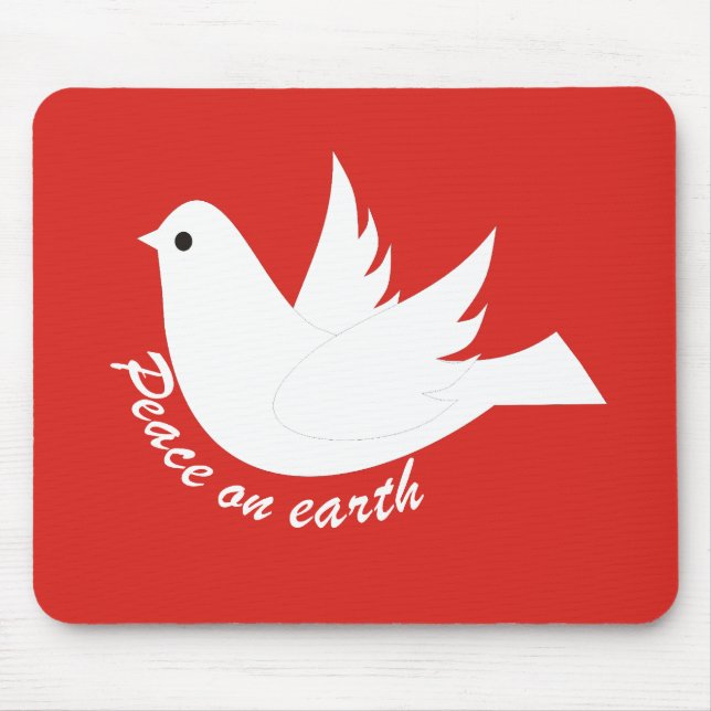 Peace on Earth Mouse Mat (Front)