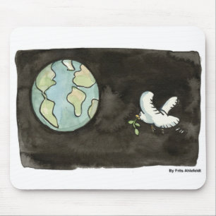 Peace on Earth Mouse Mat