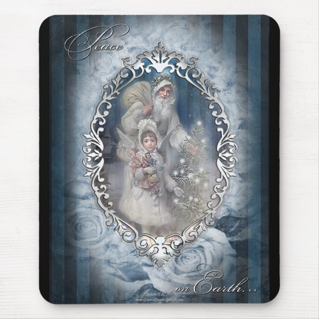 Peace on Earth Mouse Mat (Front)