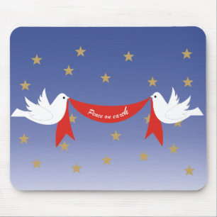 Peace on Earth Mouse Mat