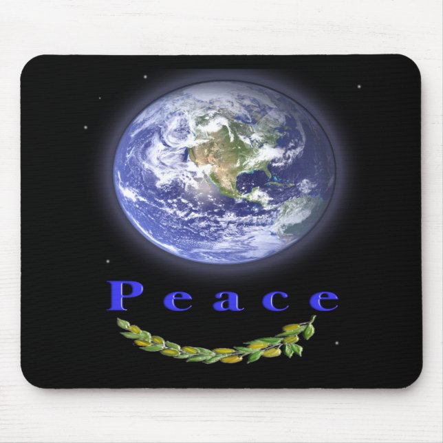 peace on earth mousepad (Front)
