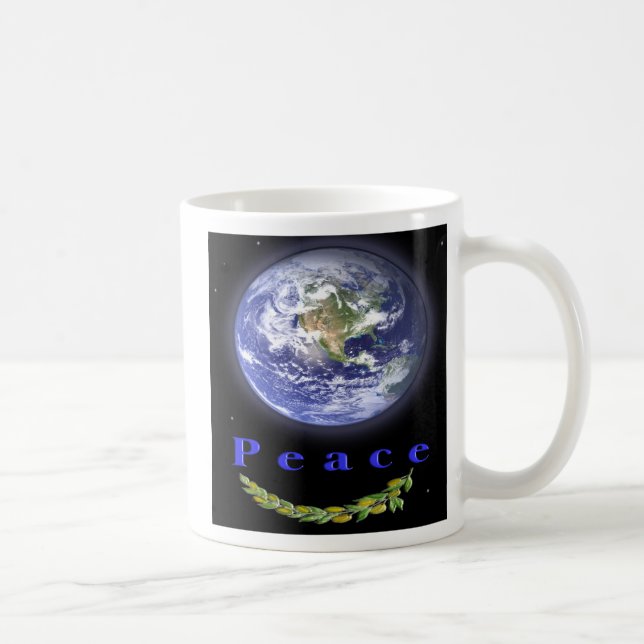 peace on earth mug (Right)