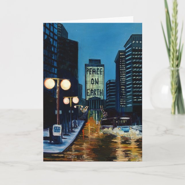 Peace on Earth - Nashville Christmas Card (Front)