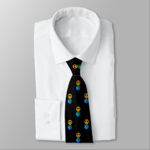 Peace On Earth Neck Tie