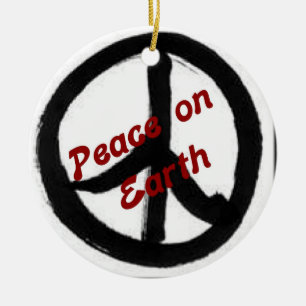 Peace on Earth Ornament