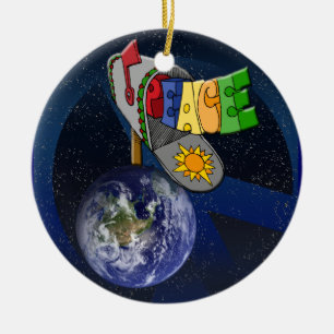 Peace on Earth Ornaments