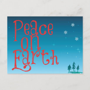 Peace on Earth Postcard