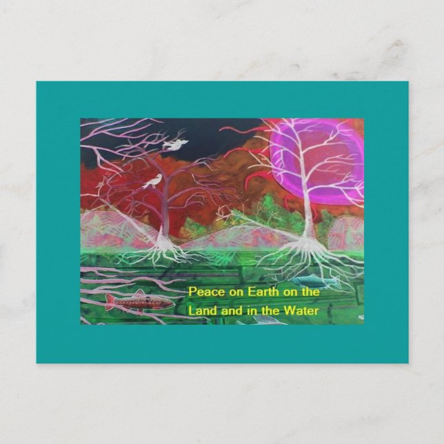 Peace On Earth Postcard (Front)