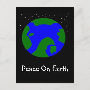 PEACE ON EARTH POSTCARD