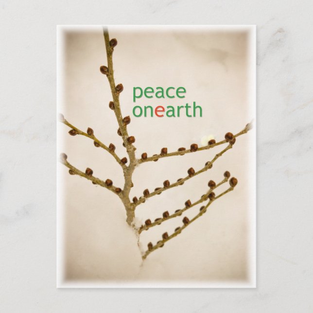 peace on earth postcard (Front)