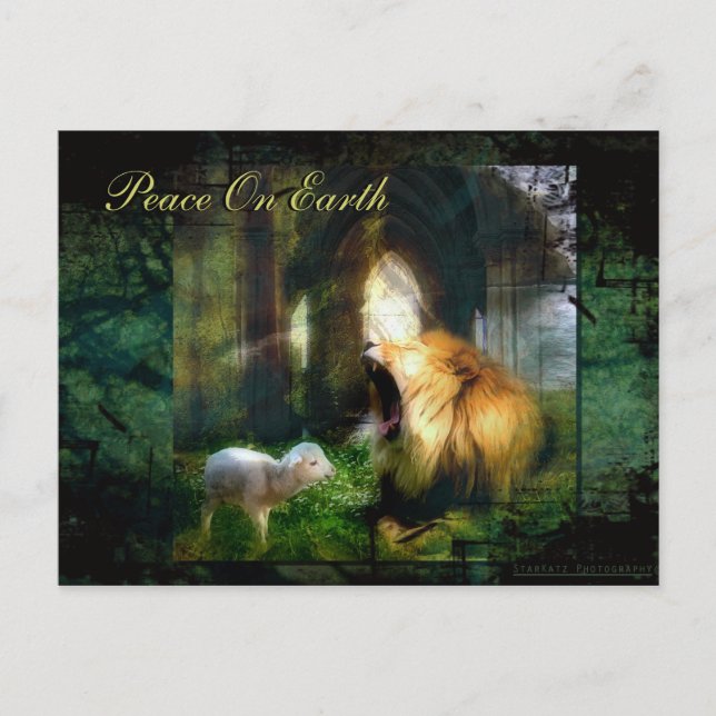 Peace On Earth Postcard (Front)