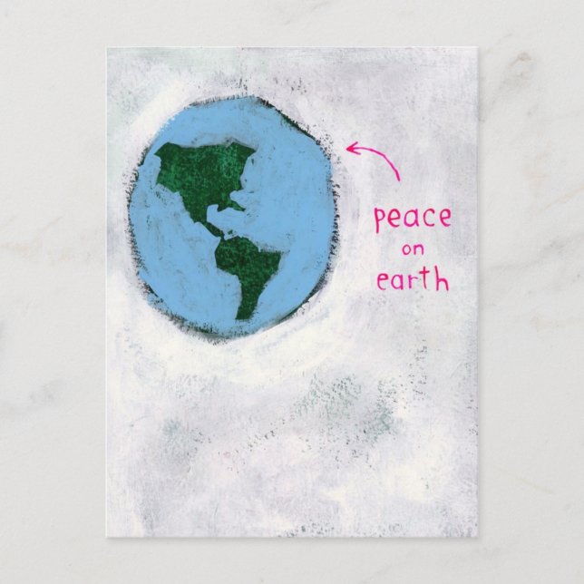 peace on earth postcard (Front)