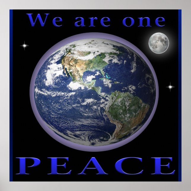 Peace on earth poster (Front)