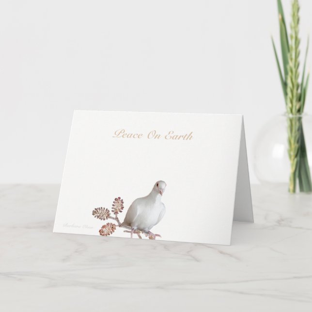 Peace on Earth: Power of Love Holiday Card (Front)