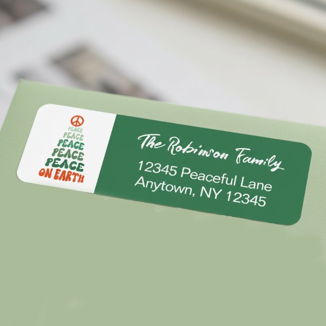 Peace on Earth Retro Font Custom Holiday (Creator Uploaded)