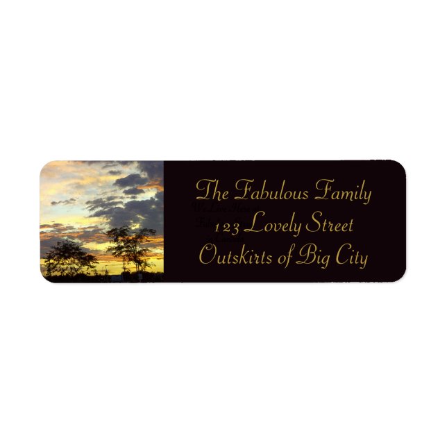 Peace on Earth Return Address Labels by RoseWrites (Front)
